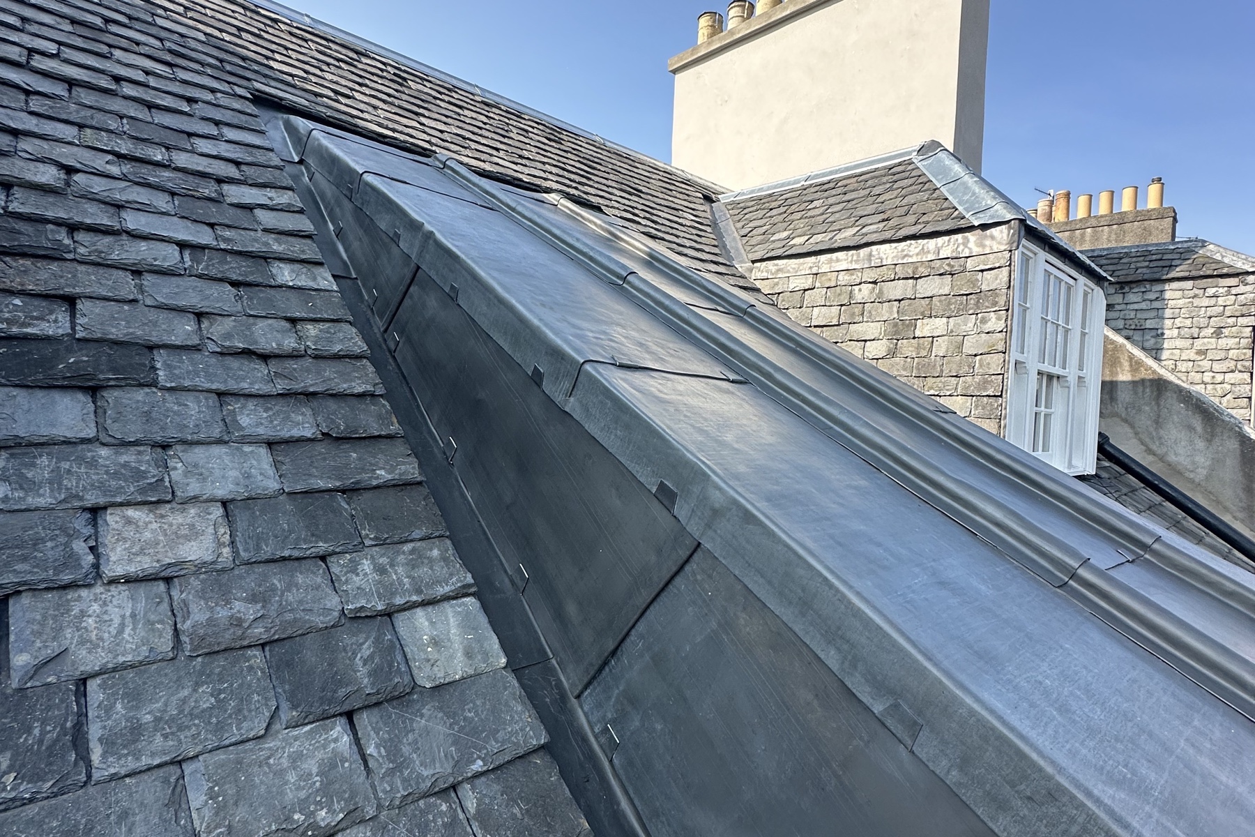 Leadwork work completed by Restorex